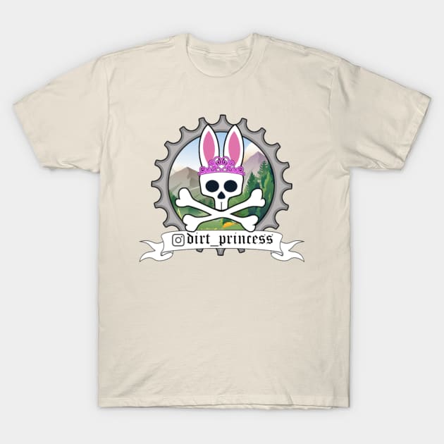 Bunny Skull T-Shirt by Dirt Princess